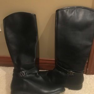 Rockport Black Leather Boots